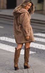 White Winter Jacket - Image 4